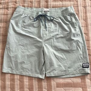 Rip Curl Light Teal Swim Trunks Size Large